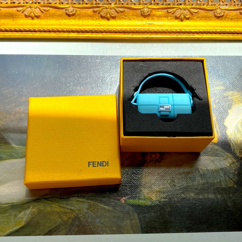 Fendi iPhone peekaboo miniature bag plug